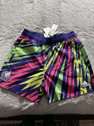 Mexico Shorts Mens Large Icon Jorge Campos Adidas Futbol National Team 2022