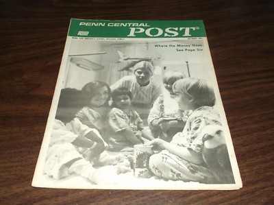OCTOBER1972 PENN CENTRAL POST EMPLOYEE MAGAZINE