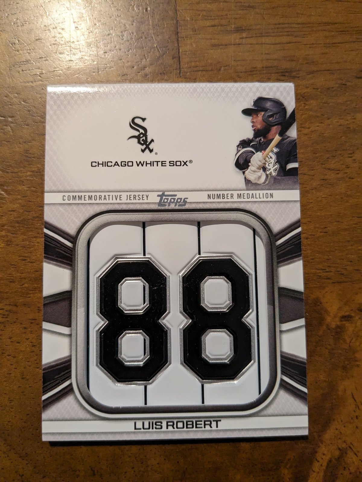 2022 Topps JNMLR Luis Robert Player Jersey Number Medallion Relics eBay