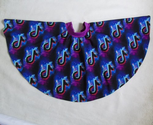 Girls super twirly skirt age 11-12 years handmade - Picture 2 of 2