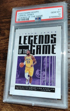 2020 Hoops Lebron James #1 Legends of the Game /699 PSA 10! POP 22!
