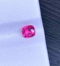 Natural Afghanistan Pink Paraiba Tourmaline 9-10Ct Loose Cushion Cut Gemstone