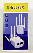 WiFi Range Extender Internet Booster Wireless Signal Repeater 5g 1200mbps