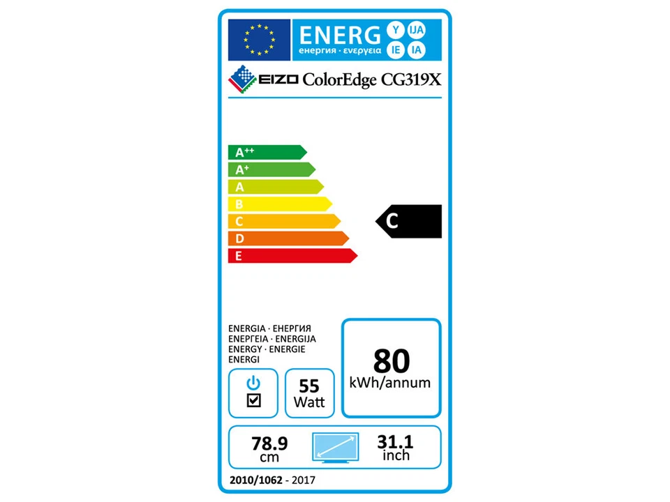 EIZO CG319X 79cm(31") schwarz (black) - Bild 2 von 4