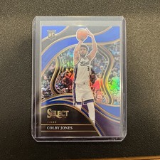 Colby Jones 2023-24 NBA Select  #279 Courtside Silver Rookie Card RC Kings
