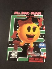 ms pacman snes manual