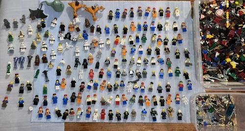 LEGO Star Wars Train City World  Minifigure Lot Vintage + Accessories