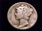 1929-D Mercury Dime, Good Grade
