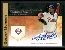 Antonio Bastardo 2012 Topps Update Golden Moments Autographs #GMA-AB Phillies