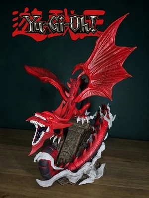 Figurine Slifer le Dragon du Ciel – Dieu Égyptien – Yu-Gi-Oh! – 31 cm - Photo 1/4
