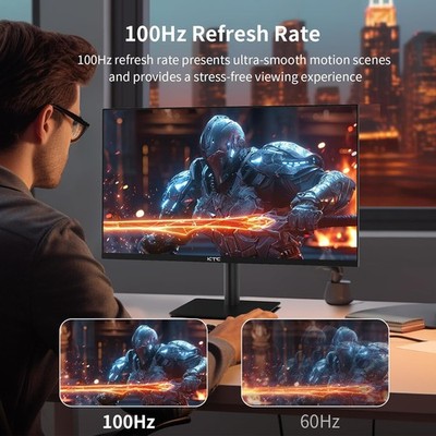 KTC H27T27 27'' QHD Computer Monitor 2K 100Hz IPS Gaming Monitor