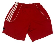 Adidas Climalite Boys Medium Red Athletic Shorts Drawstring Youth Basketball