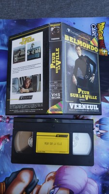 Vhs Angst vor der Stadt K7 Videokassette Belmondo Verneuil Proserpine