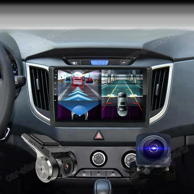 10''Car Radio Stereo For Hyundai Creta ix25 2015-19 Android 14 CarPlay GPS Navi