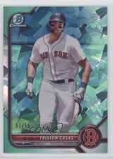 2022 Bowman Sapphire Edition Chrome Prospects Aqua 51/55 Triston Casas uk2