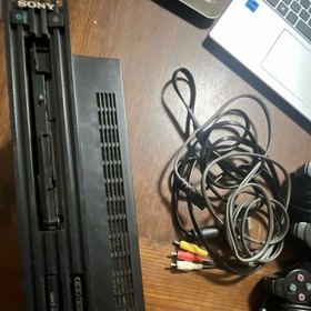 Sony PlayStation 2 Console, Controllers, Cables, & Game Lot