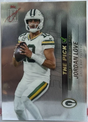 2025 Topps Signature Jordan Love Base (RAW)