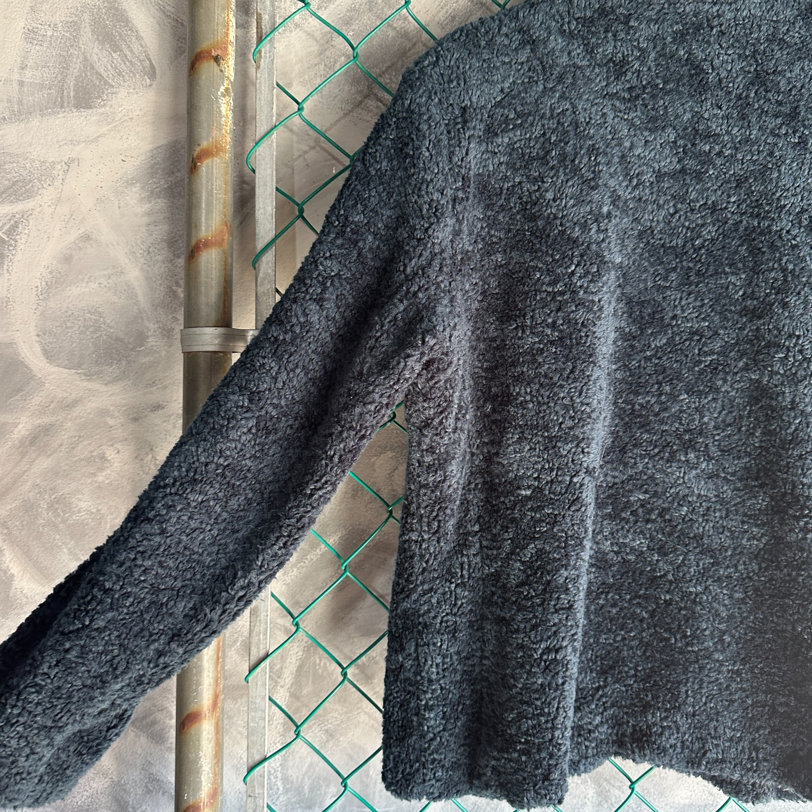 Pendleton Jacket Size L Blue Lined Pockets Teddy … - image 6