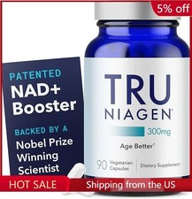NAD Supplement for Anti Aging and Cell Regeneration, 300 mg Niagen, 90 Servings/