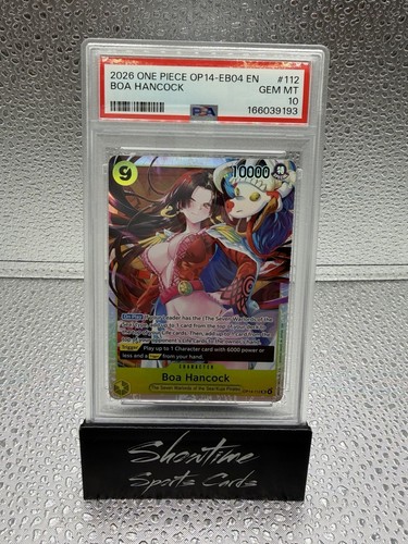 Boa Hancock graded PSA 10 for sale on eBay