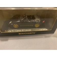 Porsche 911 Carrera 4S Cabriolet 2006 Color Black Manufacturer Minichamps