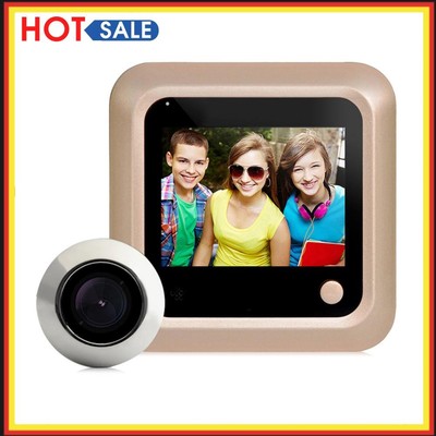 Smart Video Cat Eye IP55 Türspionkamera 2,4 Zoll (verdeckter Stil)