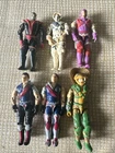 Hasbro G.I. Joe 1980s-1990s Vintage Action Figure Lot Of 6 - All New O Bands