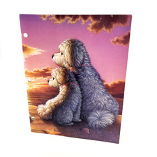 Vintage Mead Nature Pals Dogs Portfolios Bind...