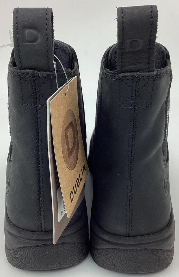 Женские кожаные сапоги для верховой езды Dublin Venturer III на молнии спереди черные размер 6 - Изображение 4 из 4