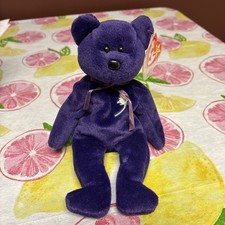 TY Beanie Baby Princess Diana 1997 with Tags Rare Retired Vintage Y2k 