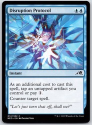 Disruption Protocol 051/302 Common Kamigawa: Neon Dynasty