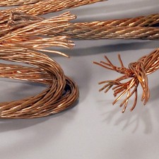4 lbs Scrap Copper Wire Braided 16 ga Lightning Conductor