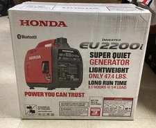 NEW Honda EU2200i Portable Inverter Generator w/ Bluetooth & CO-MINDER