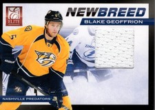 2011-12 Elite New Breed Materials #3 Blake Geoffrion Jersey - HKY