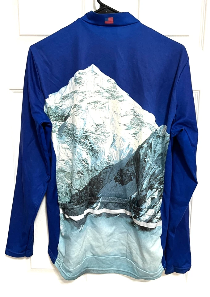 Camiseta deportiva RLX Polo Arctic Climb Mountain L/S cremallera completa L Ralph Lauren Foto 3 de 4