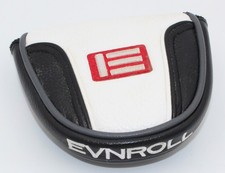 Evnroll Get Even Black Mallet Putter Headcover Golf Club Very Good Condition 