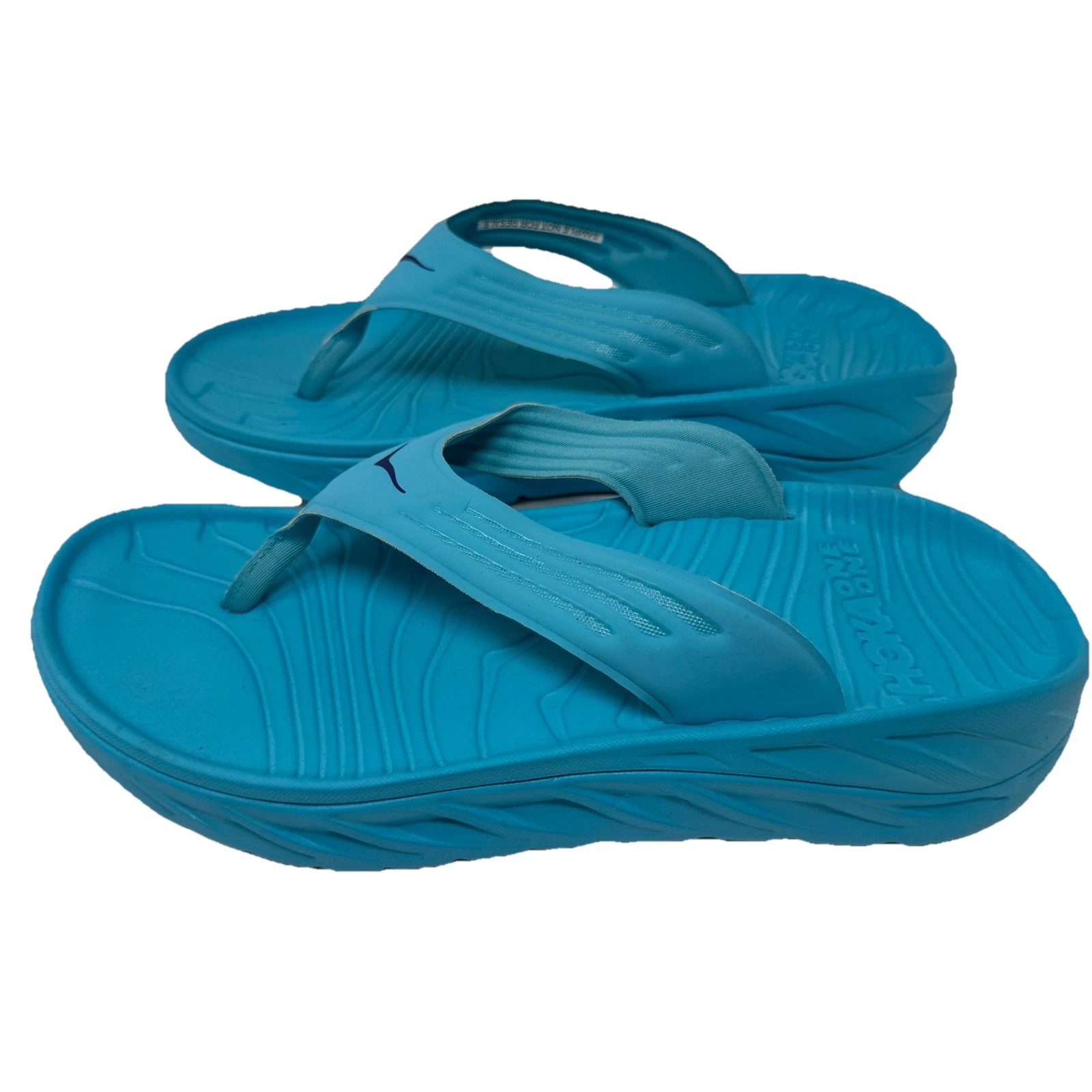 Sandali HOKA ONE ONE ORA Recovery Flip M9 Uomo Taglia 9 Blu Scuba