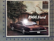1966 Ford Galaxie Brochure Original 500 Xl Ltd Wagons
