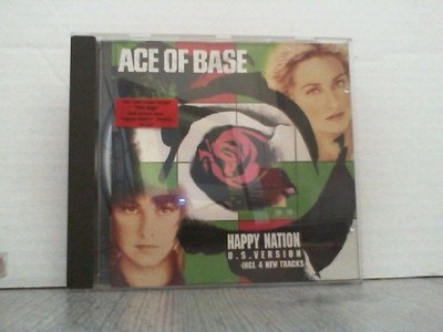 Happy Nation U.S. Version Incl 4 New Tracks  by  '' ACE OF BASE  '' Ace Of Base: