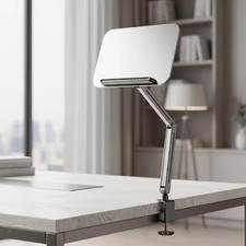 Book Stand for Reading Bookstand with Desk Clamp Stable Lightweight Cookbook