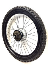 24 Rear Bicycle Disc Wheel 8-speed Freewheel And 2.30 Tire Mountain Bike Z4