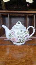 Vintage 1972 Portmeirion large teapot in Botanic Gardens floral design 