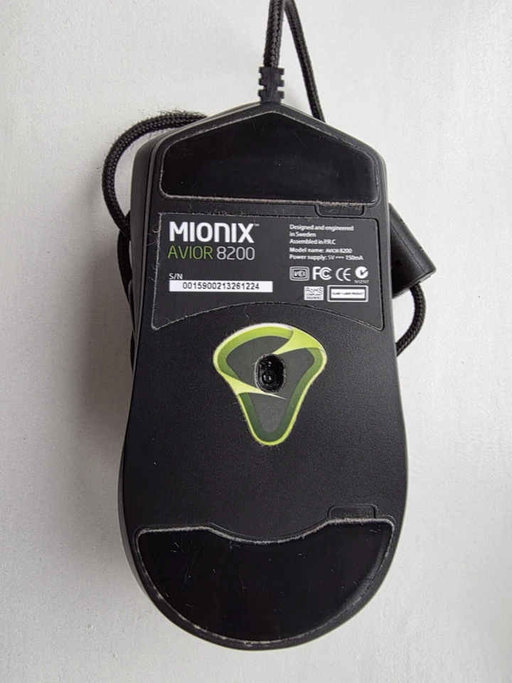 Mionix AVIOR AVIOR 8200 Gaming Mouse, undetectable macros keys!! - Image 4 of 4