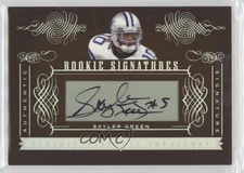 2006 Playoff National Treasures Signatures /200 Skyler Green #151 Rookie Auto RC