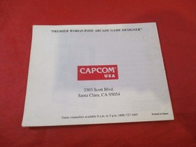 Disney's Chip 'N Dale Rescue Rangers Nintendo NES Instruction Manual Booklet #W