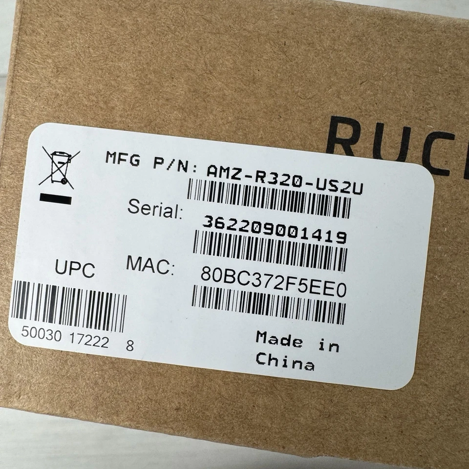 Ruckus R320 Indoor Wireless Access Point (AMZ-R320-US2U) - Image 2 of 4