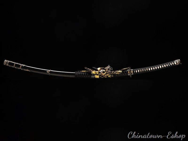 Espada Larga Japonesa Nodachi Katana Odachi 60SI2crva Acero Profundo Sori Afilado #2797 Foto 2 de 4