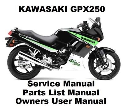 Workshop Service Repair Owners Parts Manual Pdf On Cd R Zx 10 Zx12r Ninja