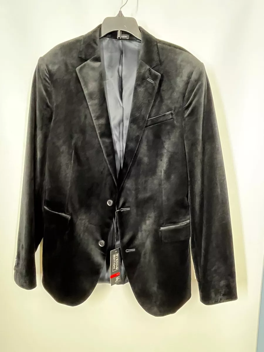 J ferrar velvet blazer sale
