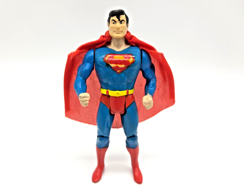 Kenner DC Super Powers Vintage Superman 1984 Action Figure w/ Original Cape!